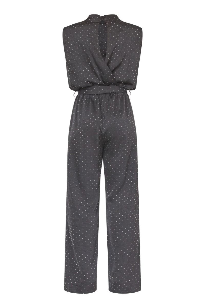 Sisters Point - jumpsuit - Guto-JU2 - Black/Silver
