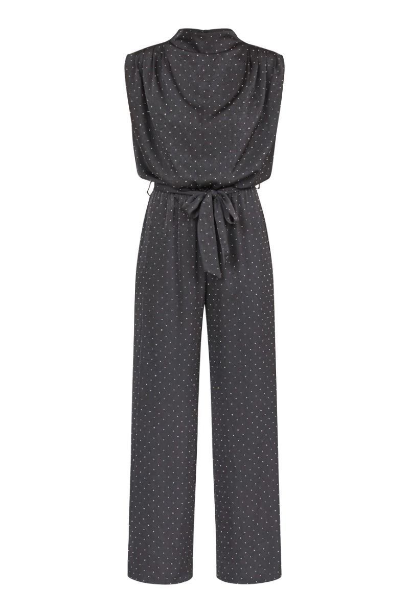 Sisters Point - jumpsuit - Guto-JU2 - Black/Silver