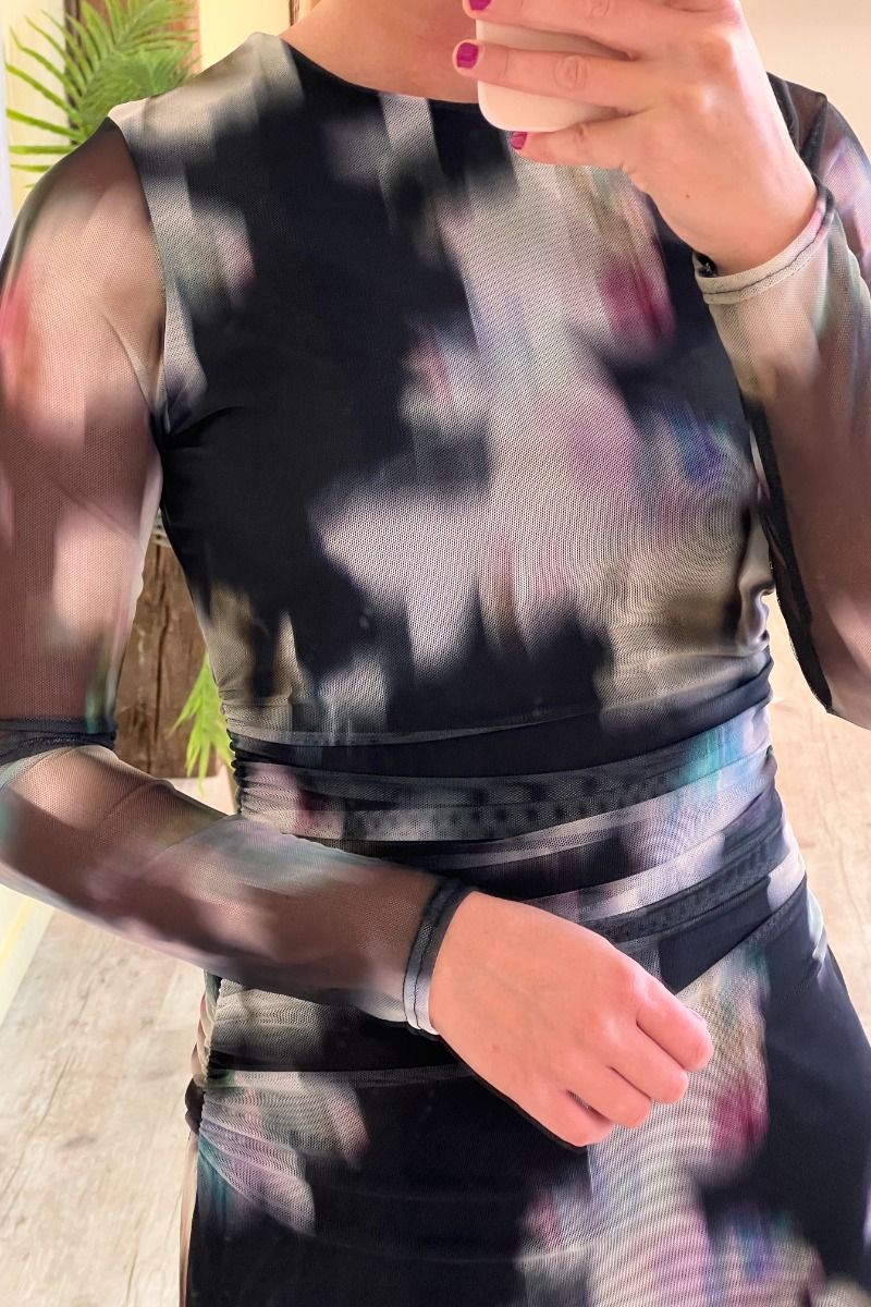 Sisters Point - Kjole - Esme-DR.LS - Digital print