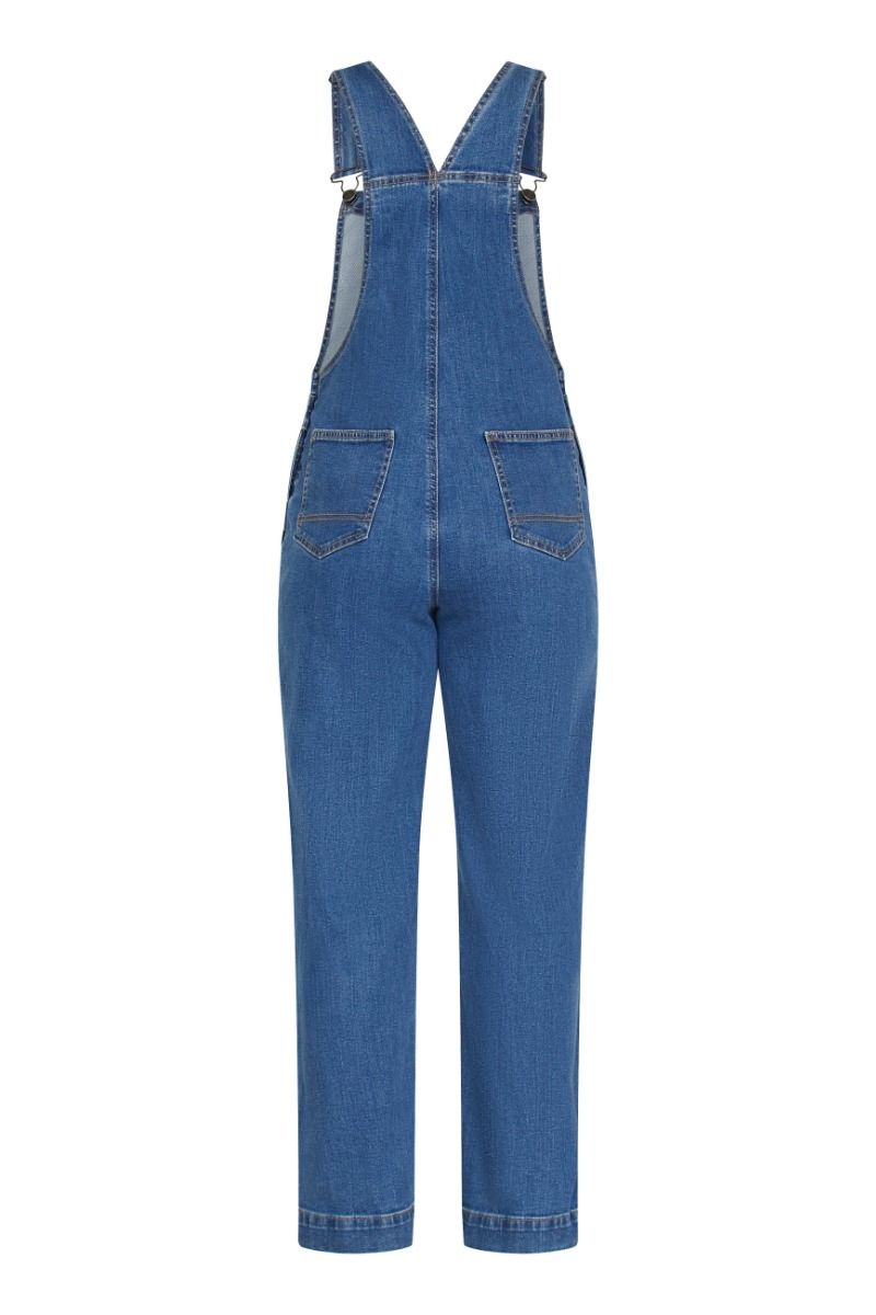 Sisters Point - Jumpsuit - Onea-Overall - Mid Blue Wash