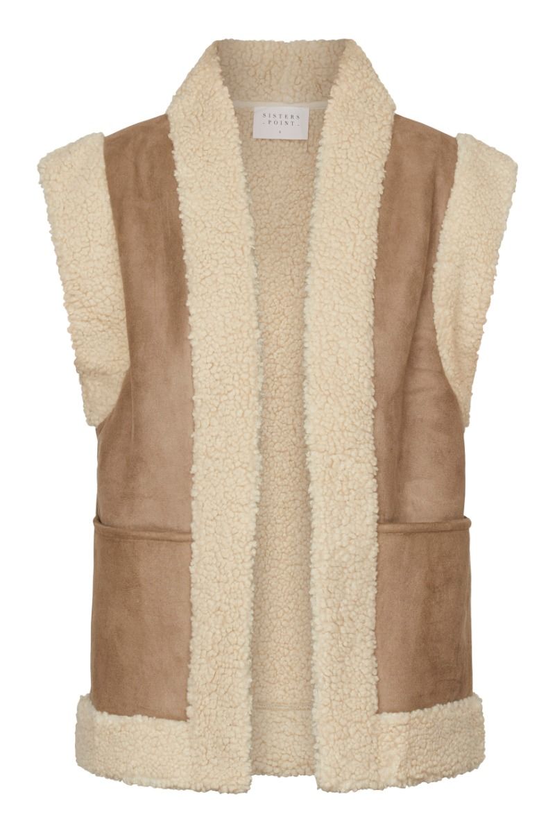 Sisters Point - Vest - Helia-VE - Sand/cream