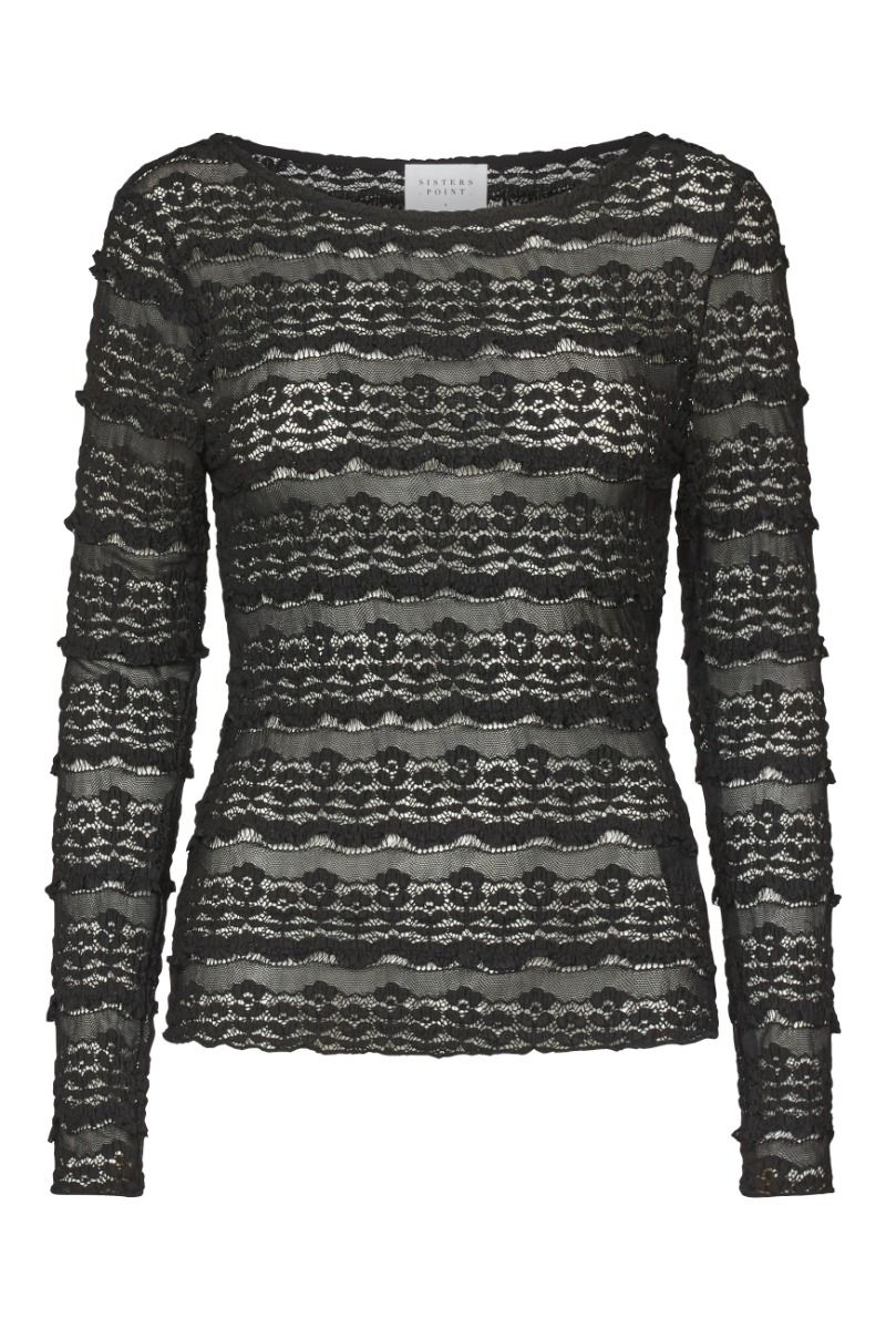 Sisters Point - Bluse - Vitana-LS - Black