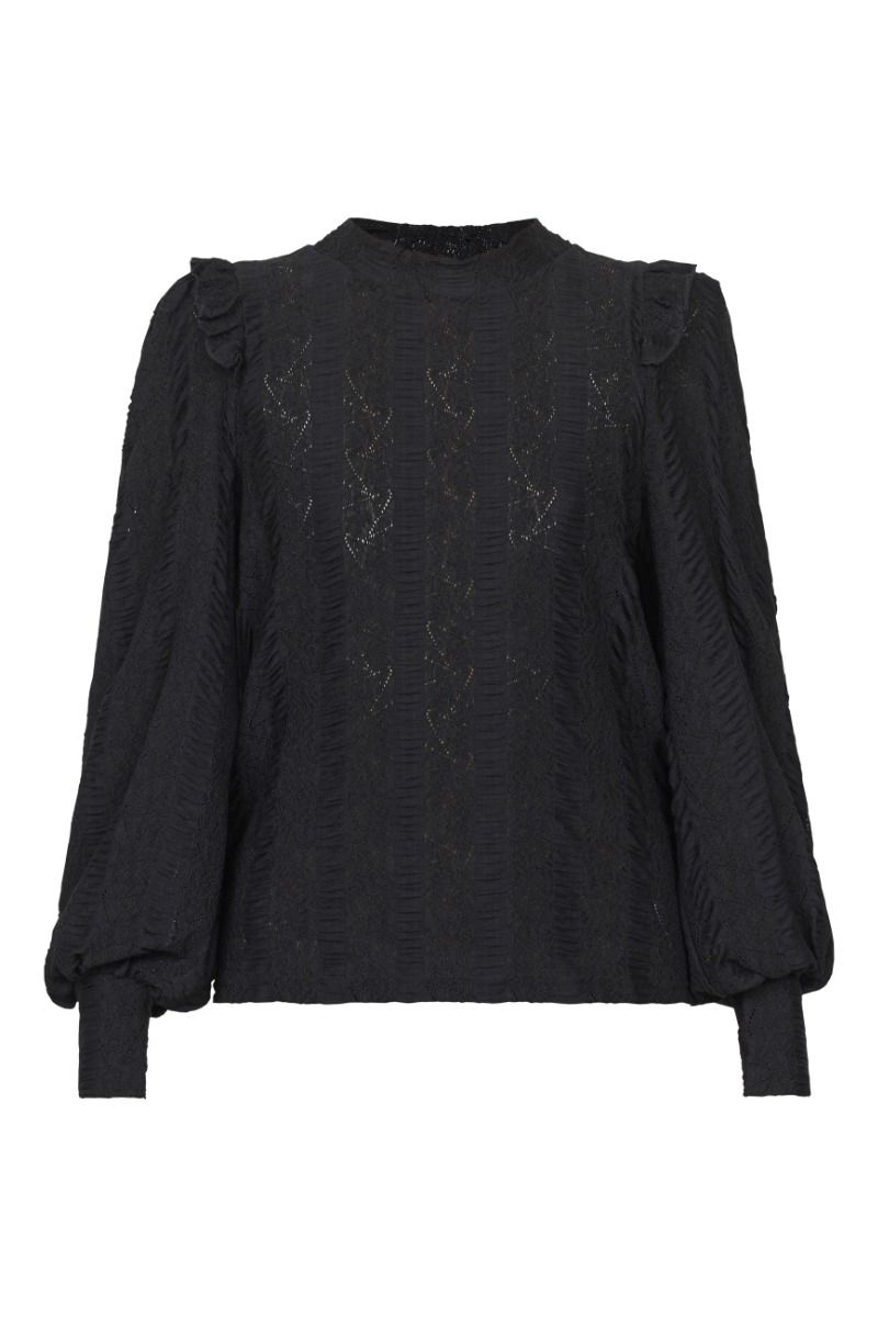 Sisters Point - Bluse - Eina-LS3 - Black