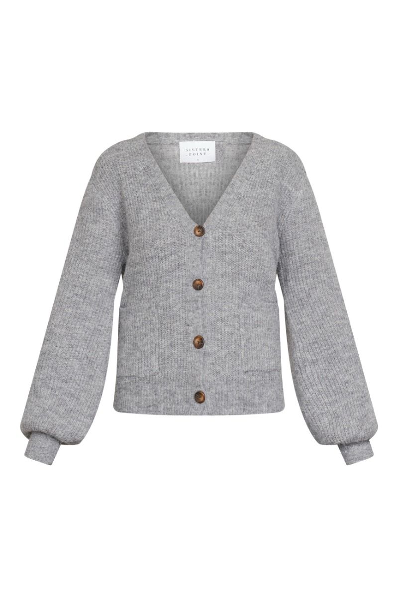 Sisters Point - Cardigan - LUI-V.CA - Grey Mel