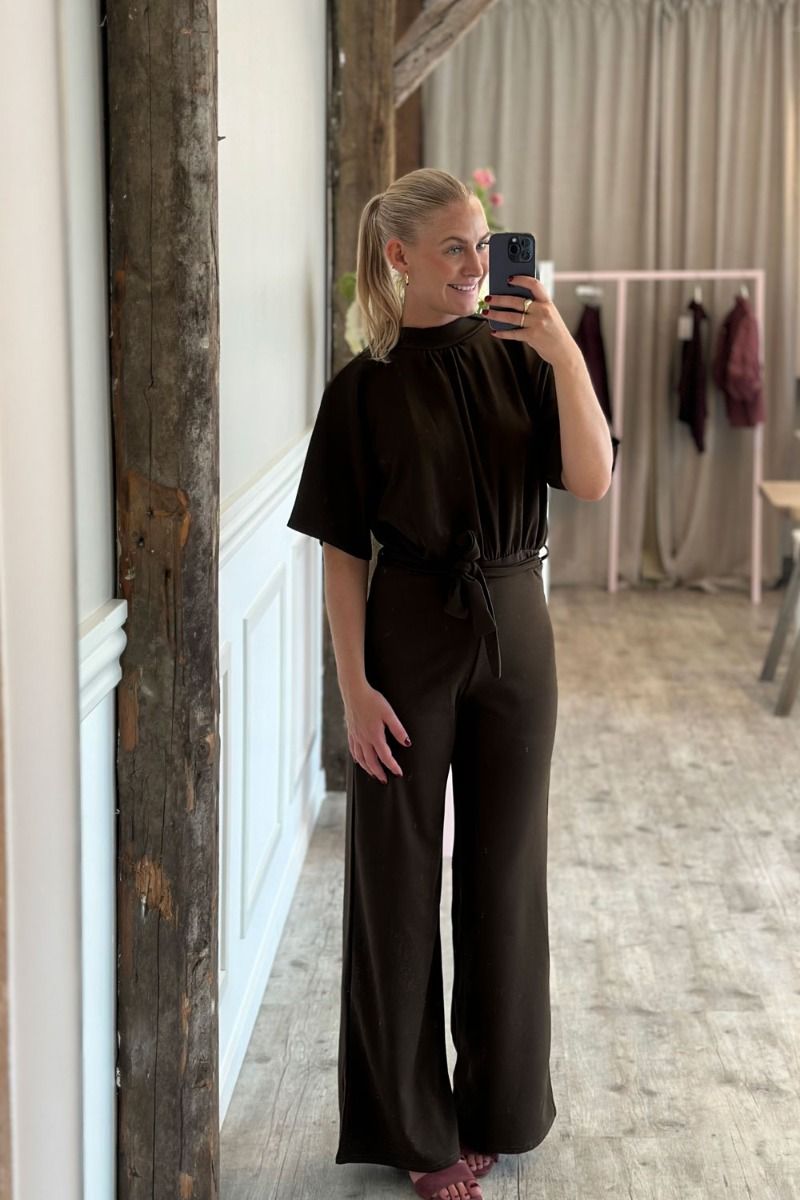 Sisters Point - Jumpsuit - Girl-JU - D. Chocolate