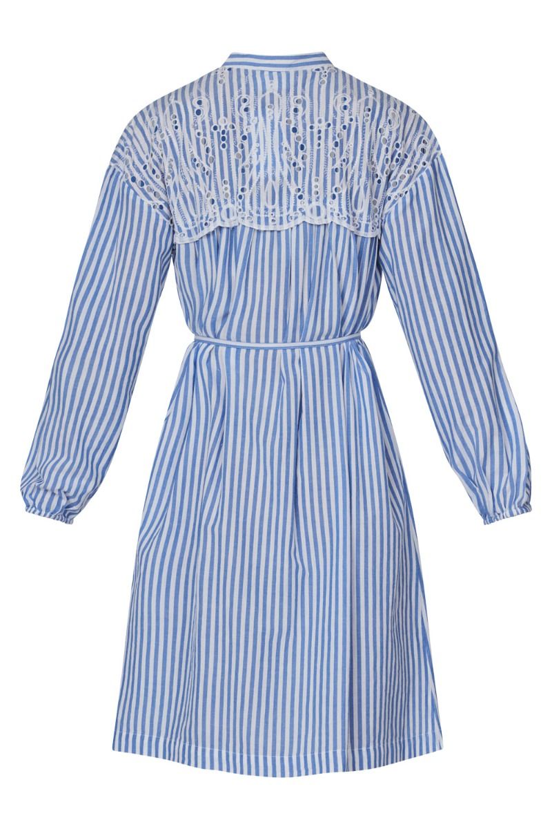 Sisters Point - Kjole - ILUA-DR1 - White/Blue