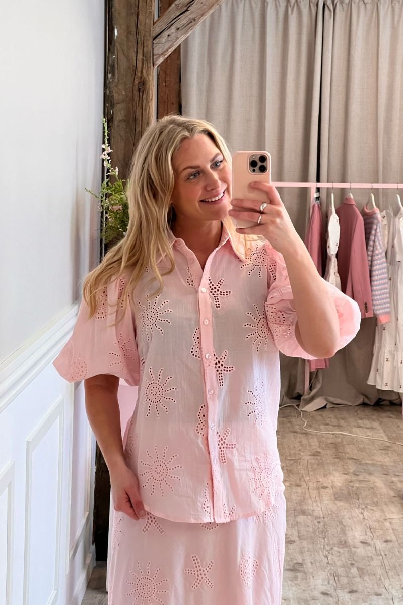 Sisters Point - Skjorte - Ella-SH78 - Soft Rose