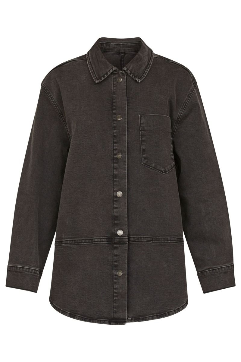Sisters Point - Skjorte - Ovea Shirt - Grey Wash