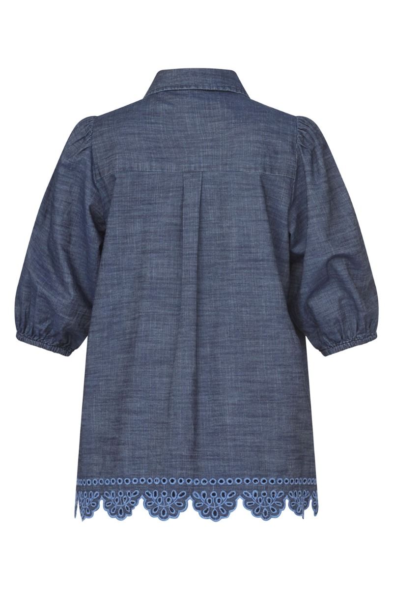 Sisters Point - Skjorte - Vibby Shirt - Denim