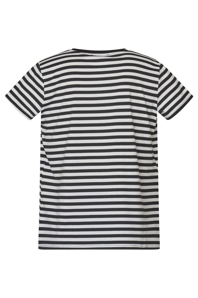 Sisters Point - T-shirt - Hico-SS1 - Cream/Black