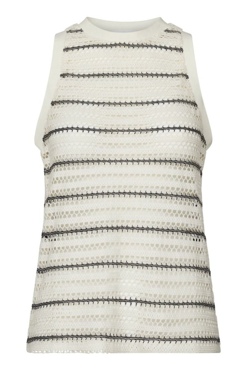Sisters Point - Top - Elata-TA - Cream/Black