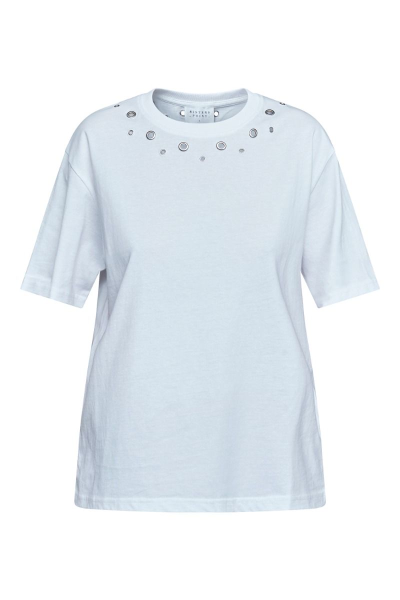 Sisters Point - T-shirt - HEBA-SS - White