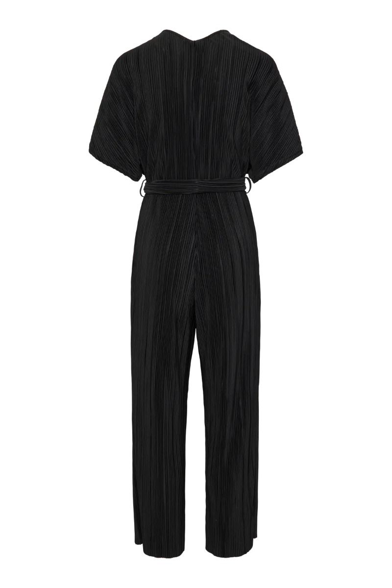 Y.A.S - Jumpsuit - Olinda SS Ankle Jumpsuit - Black