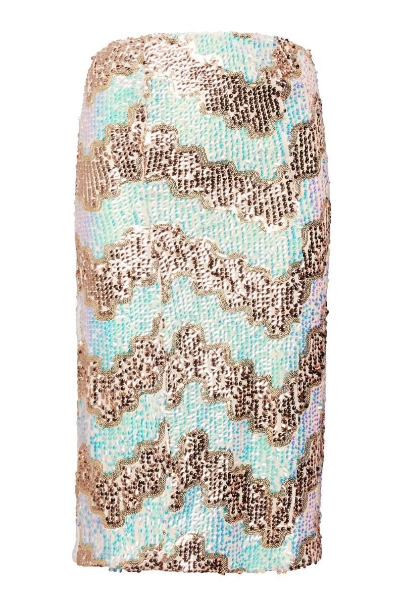Something New - Kjole - SN Babe Tube Sequin Mini Dress - Moonstone
