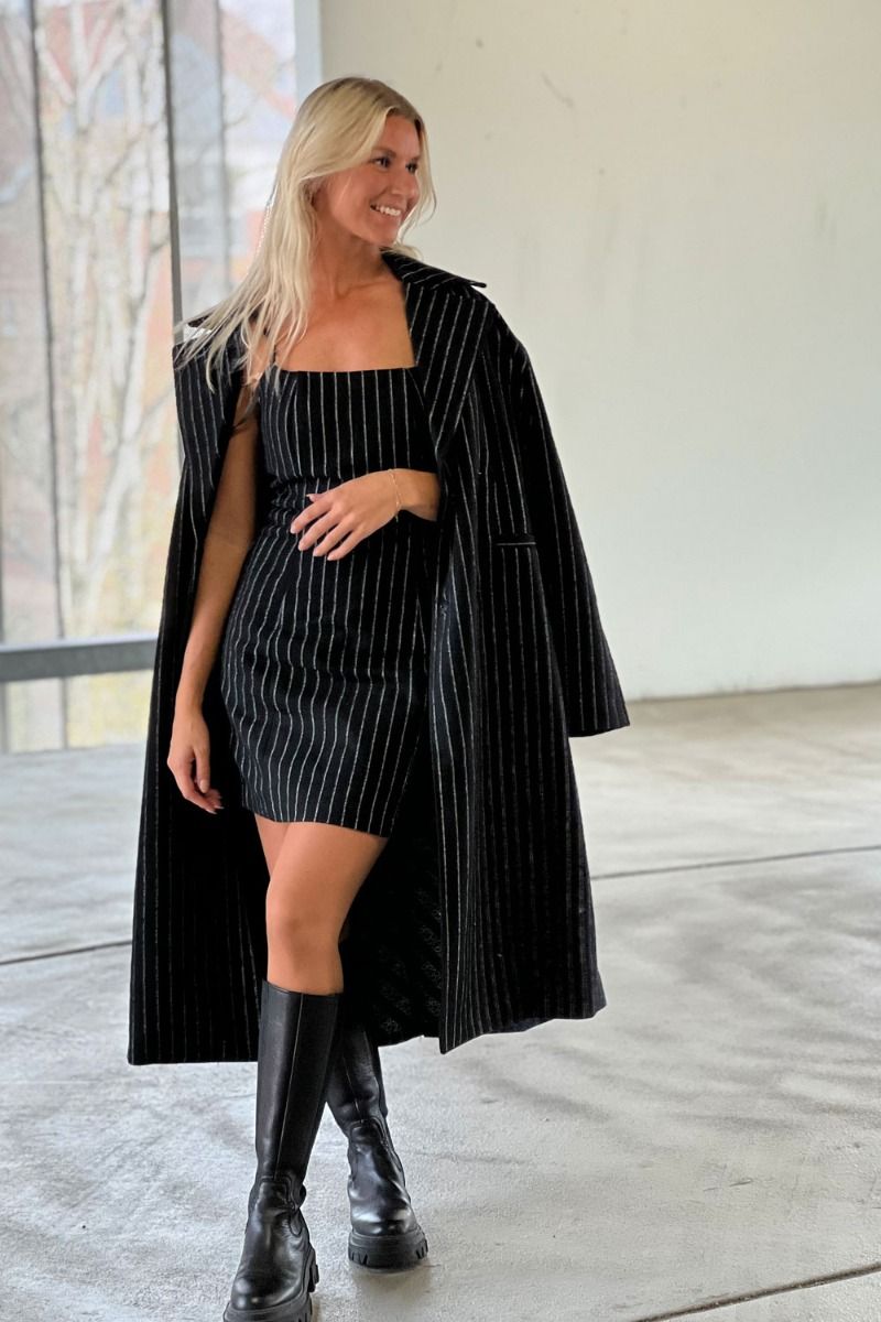 Something New - Kjole - SN Noa SL Mini Dress - Sto Black 