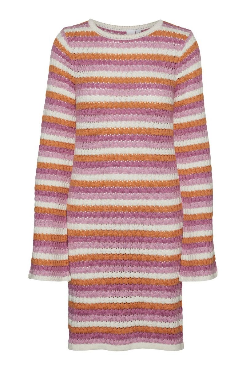 Something New - Kjole - SN Rihanna LS Short Dress - Tangerine