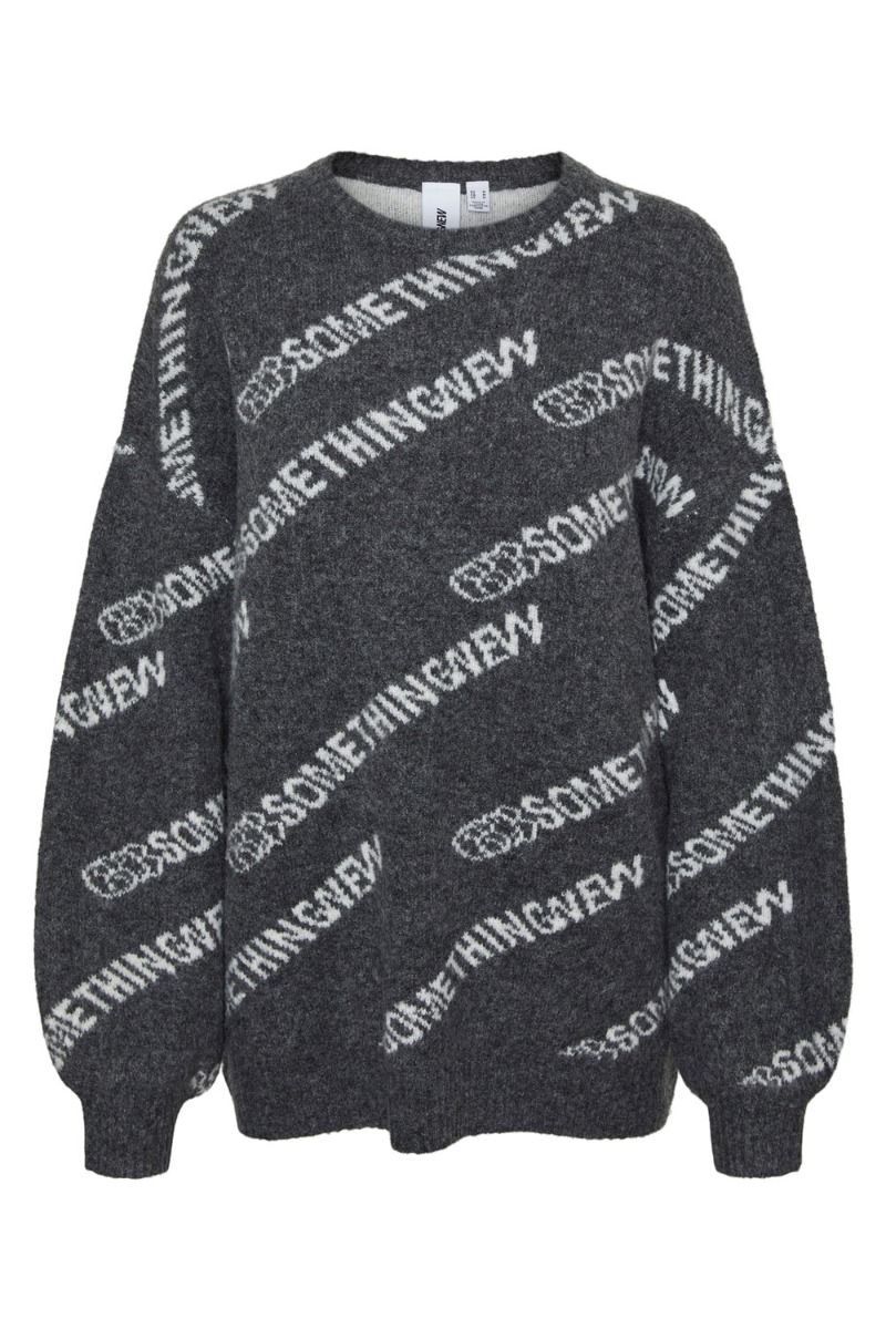 Something New - Strik - Theodora Loose Knit - Mch Tornado