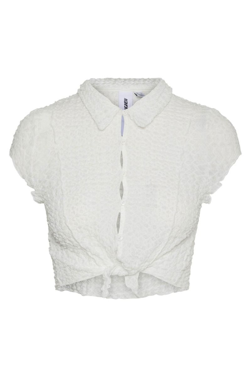 Something New - Top - SN Mila Ss Cropped Top - Ibz Snow White