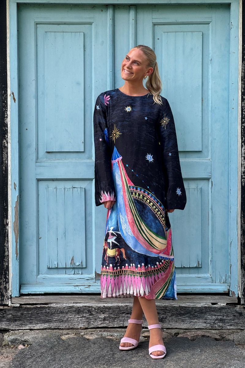 Nümph - Kjole - Starla Dress - Obsidian