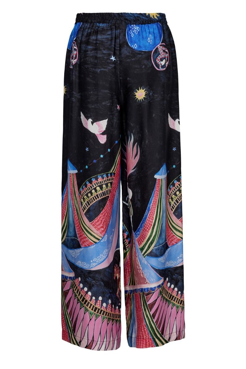 Nümph - Bukser - Starla Pants - Obsidian