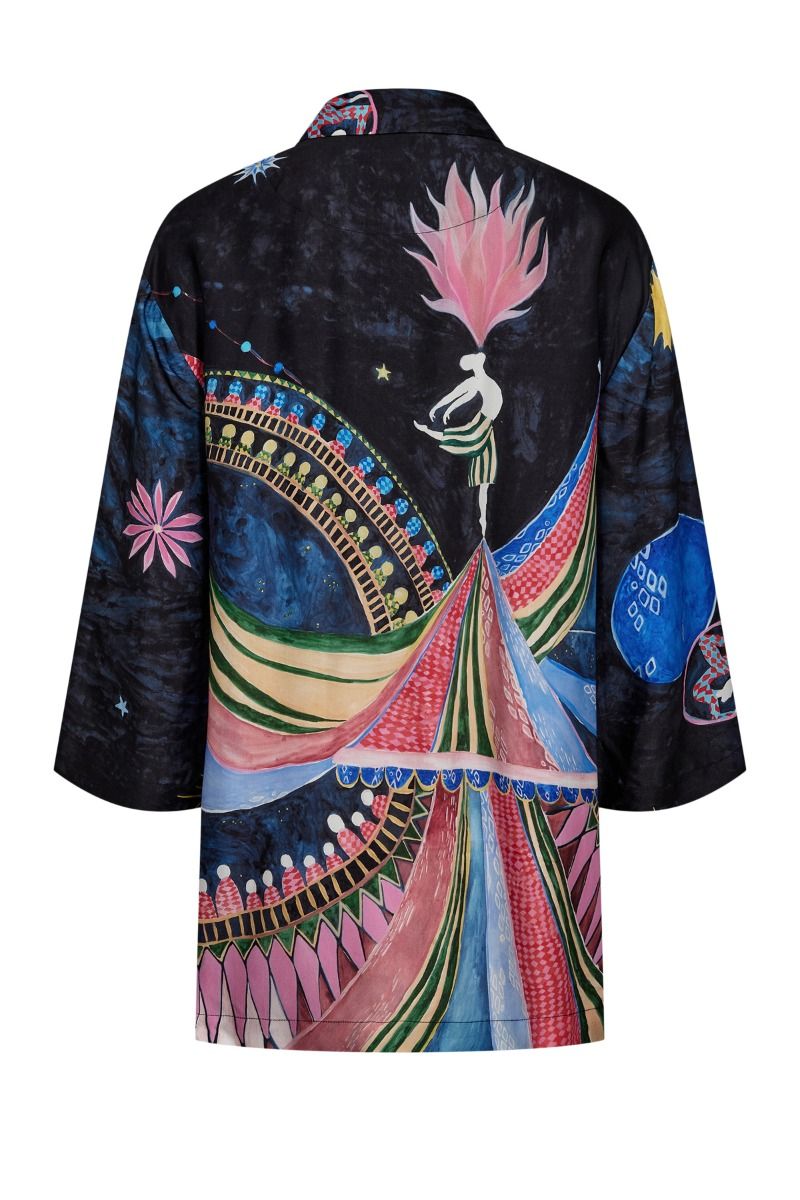 Nümph - Skjorte - Starla Shirt - Obsidian 