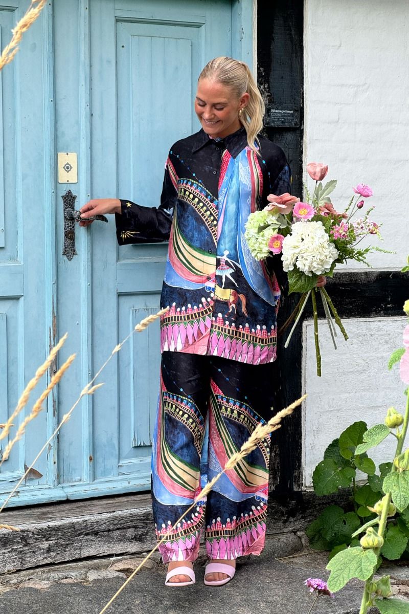 Nümph - Skjorte - Starla Shirt - Obsidian 