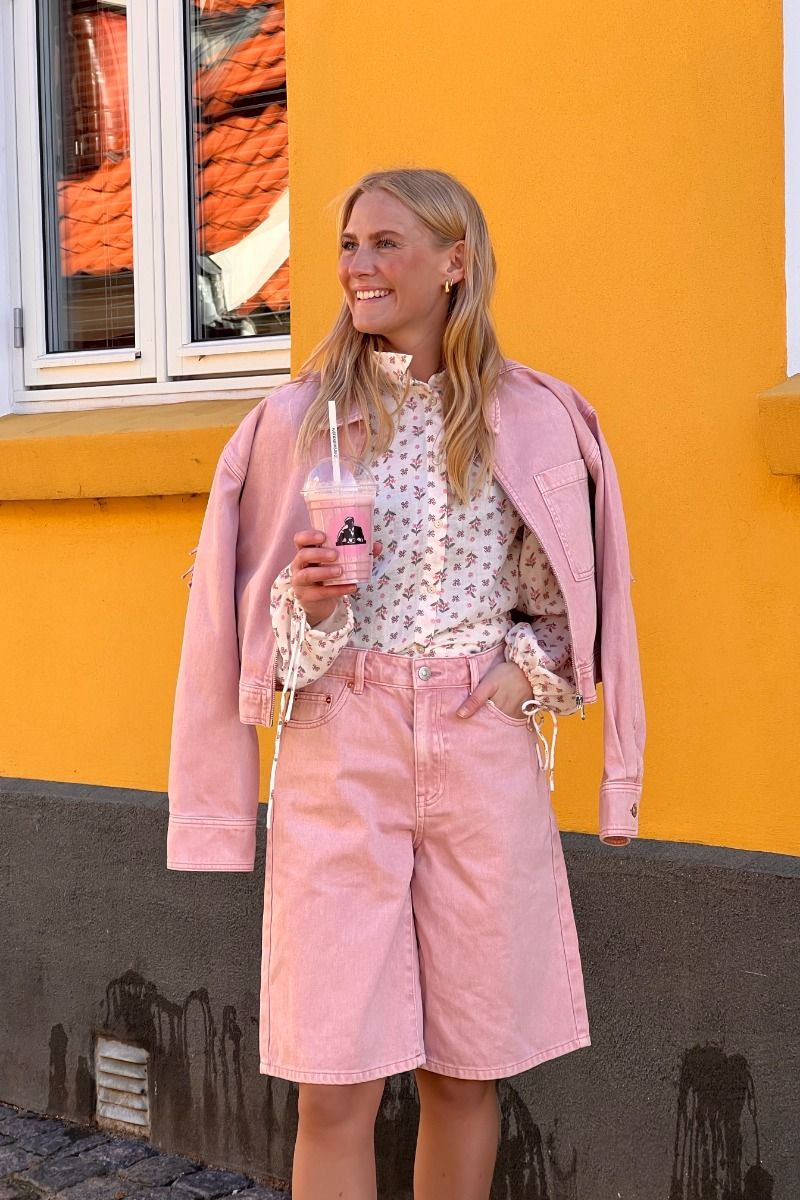 Y.A.S - Jakke - Yassun Ls Crop Denim Jacket S. - Fest Zephyr 