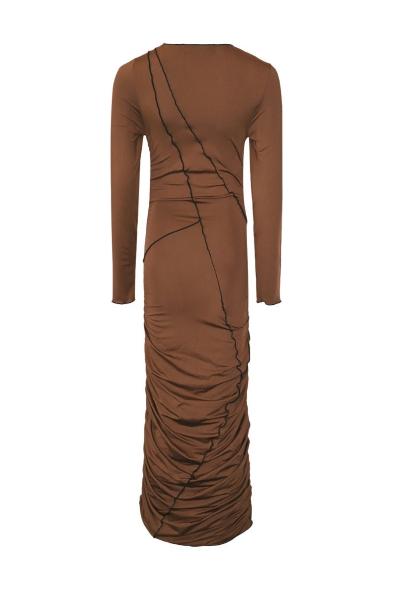 Noella - Kjole - Sutton LS Dress - Chocolate