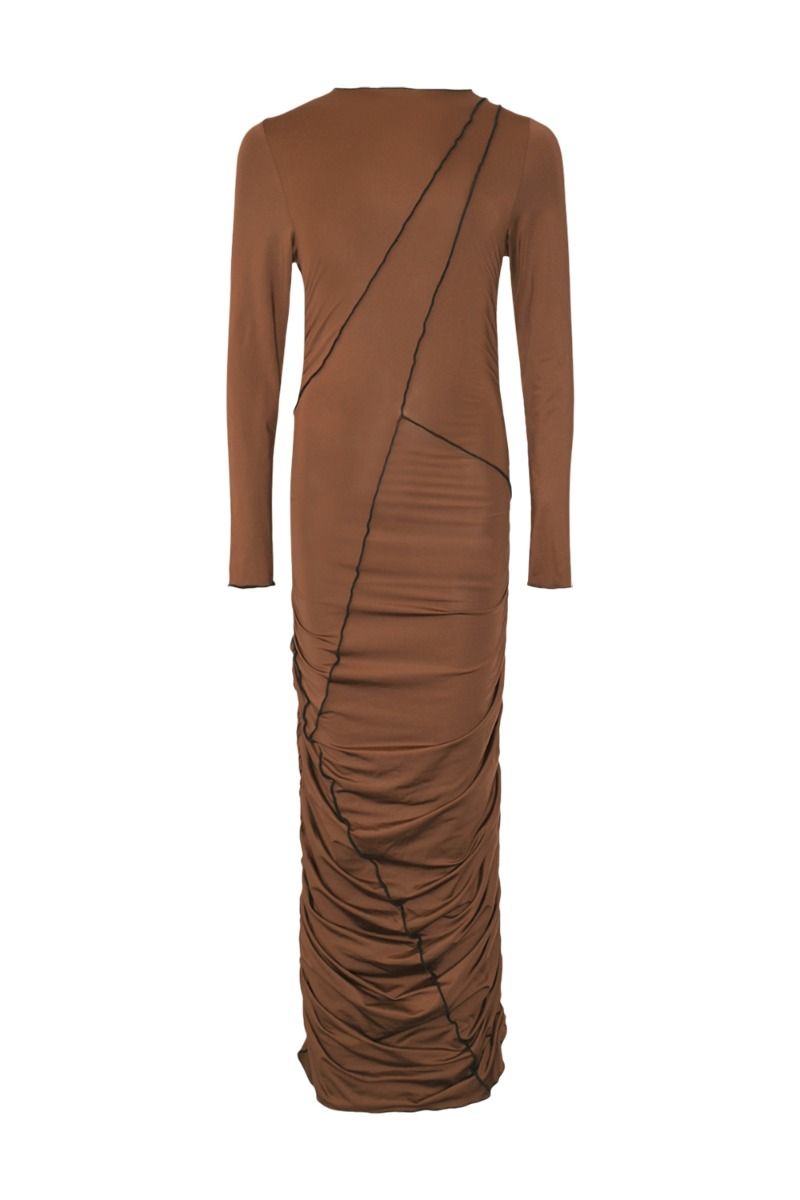 Noella - Kjole - Sutton LS Dress - Chocolate