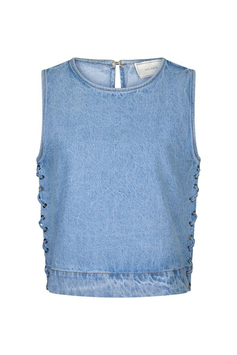 Neo Noir - Top - Svetlana Braid Top - Blue