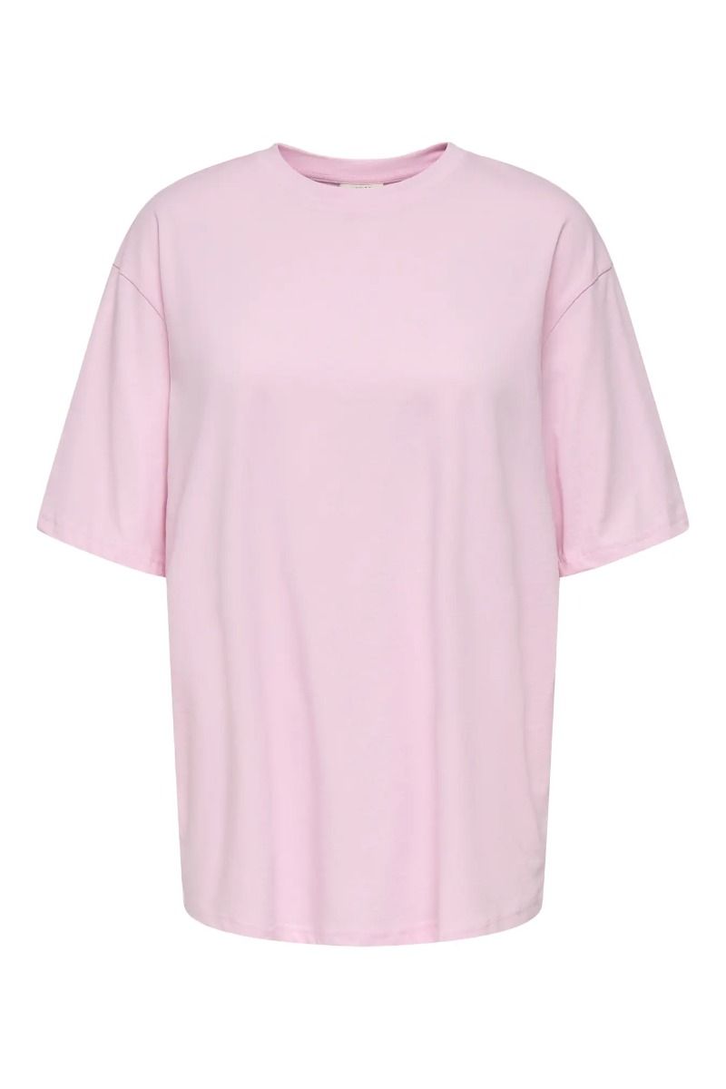 JDY - T-shirt - Tinnna S/S Print T-Shirt - Pink Lady Strawberry Print