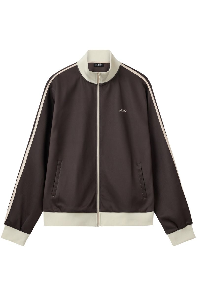 H2O - Bluse - Select Tracksuit Zip Jacket - Espresso