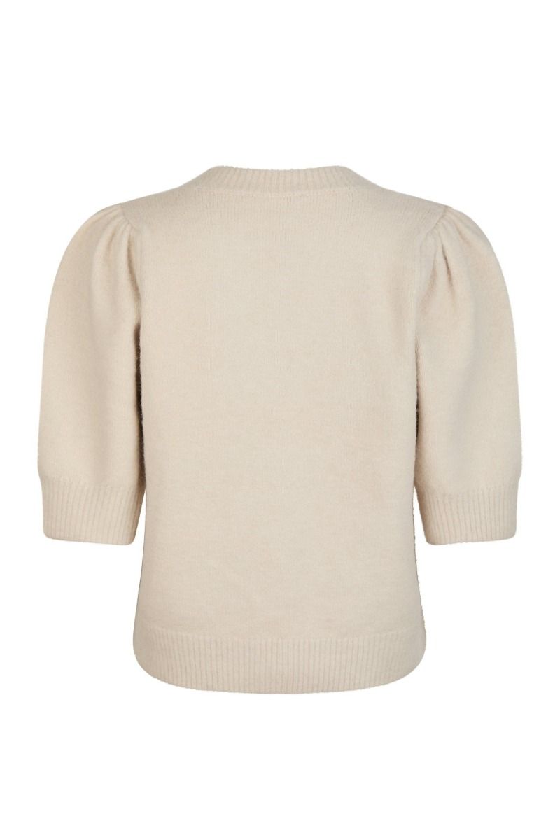 Neo Noir - Cardigan - Trudy Deco Knit Cardigan - Ivory