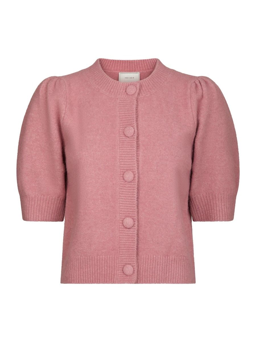 Neo Noir - Cardigan - Trudy Knit Cardigan - Rose
