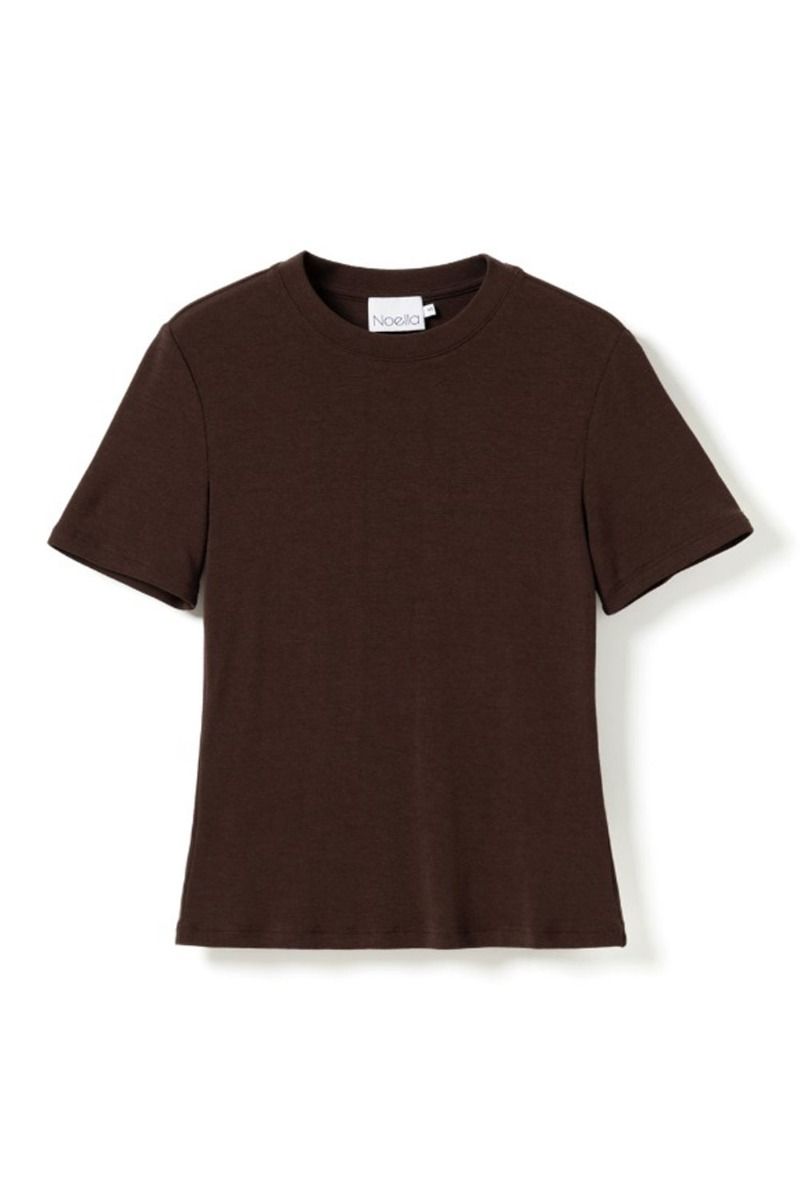 Noella - T-shirt - Lidie SS Top - Chocolate