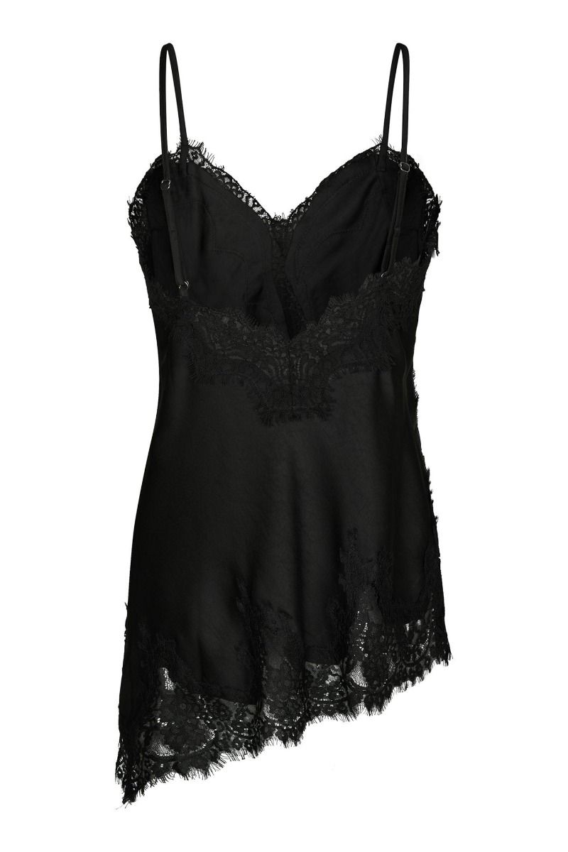 Neo Noir - Top - Viole Lace Top - Black