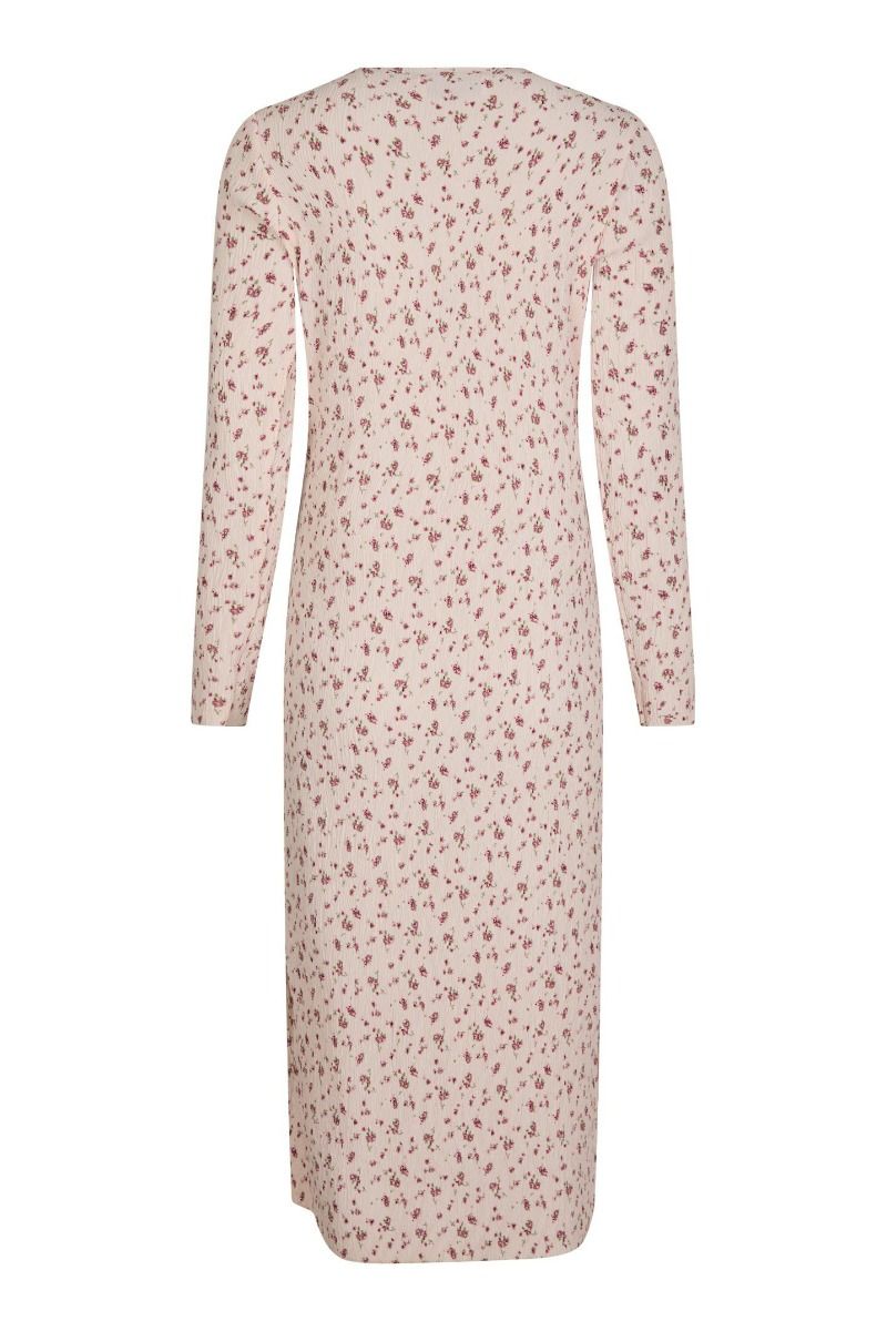 Neo Noir - Kjole - Vogue Flora Dress - Light Pink
