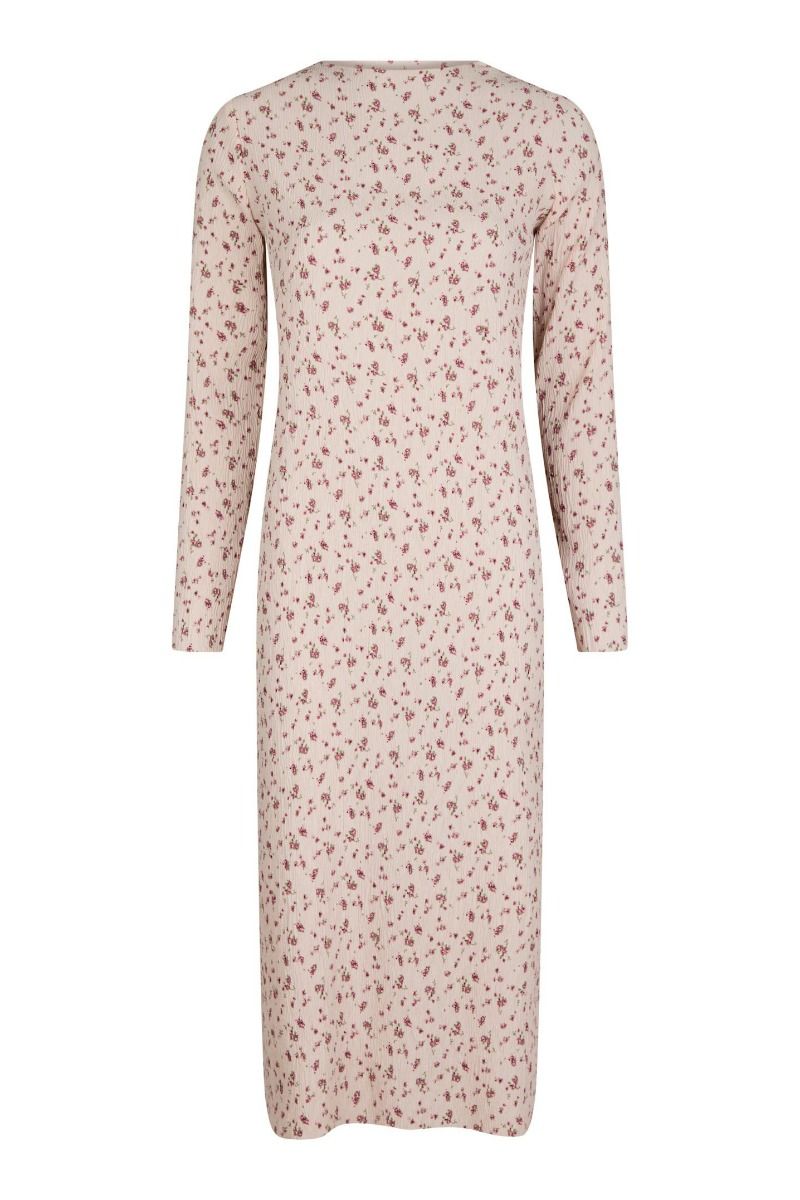 Neo Noir - Kjole - Vogue Flora Dress - Light Pink