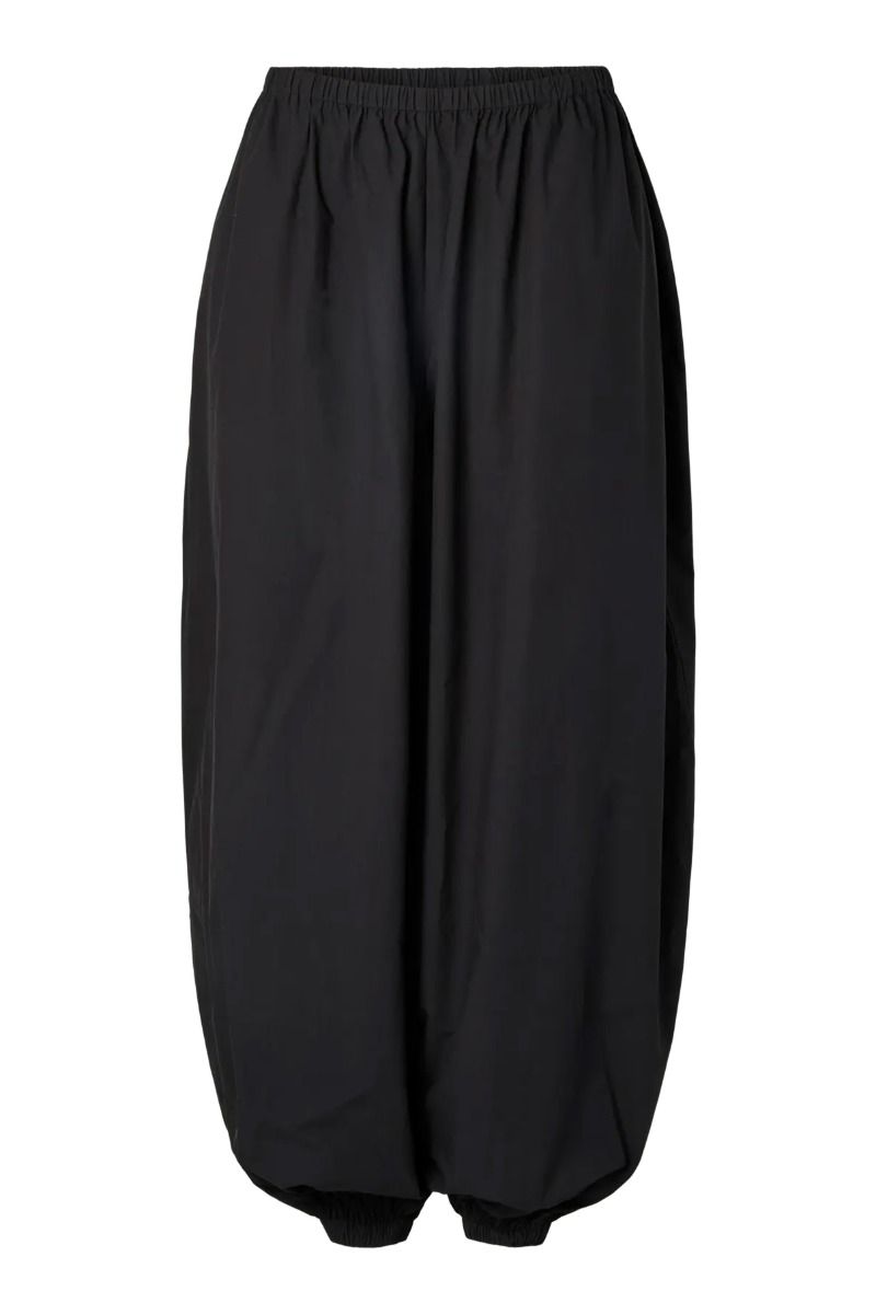 Pieces - Bukser - Bella MW Balloon Pants - Black