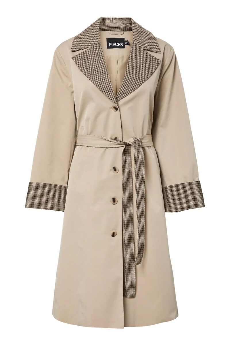 Pieces - Jakke - Barbara Trenchcoat - Trench Coat