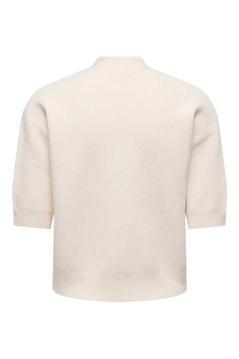 JDY - Cardigan - Prime Life 2/4 V-neck Cardigan - Whitecap Gray