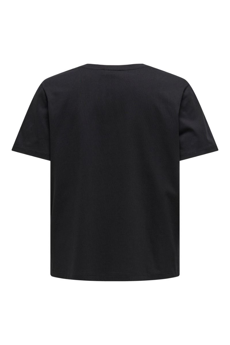 JDY - T-shirt - Cif S/S Broderie Anglaise Top - Black