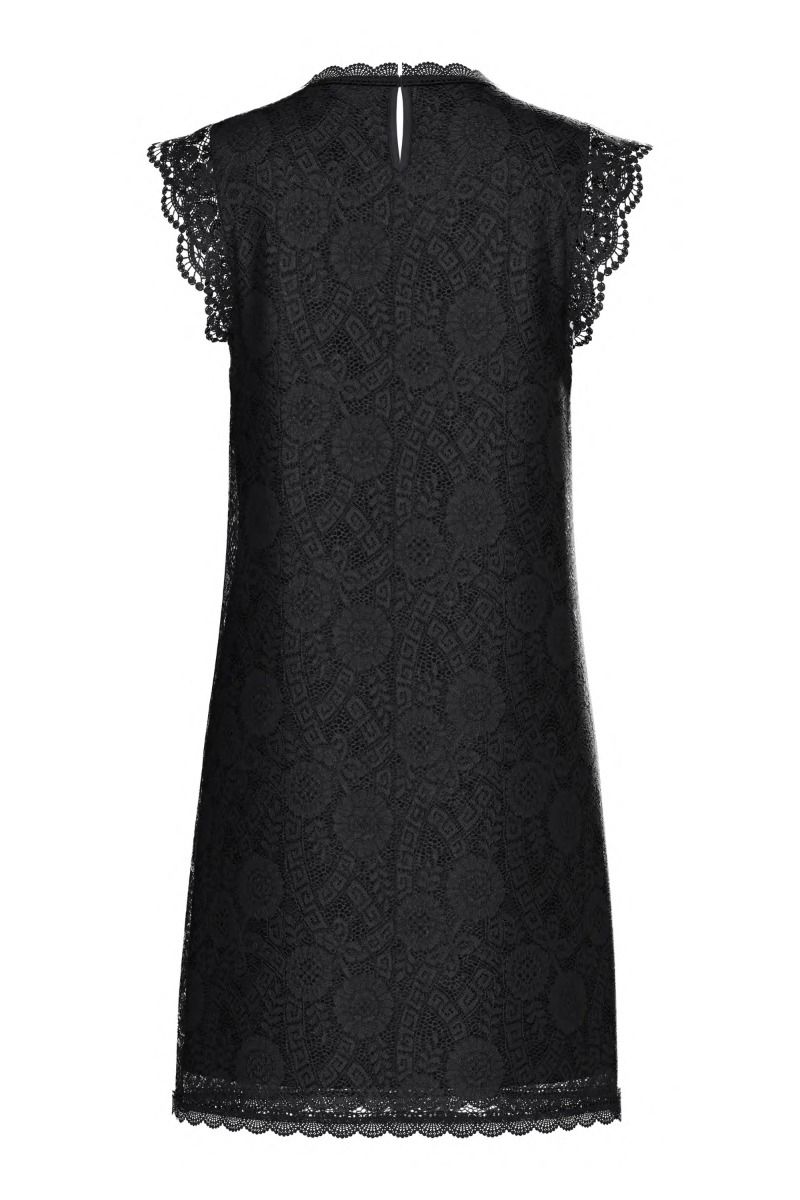 Pieces - Kjole - Olline Sl Lace Dress - Black