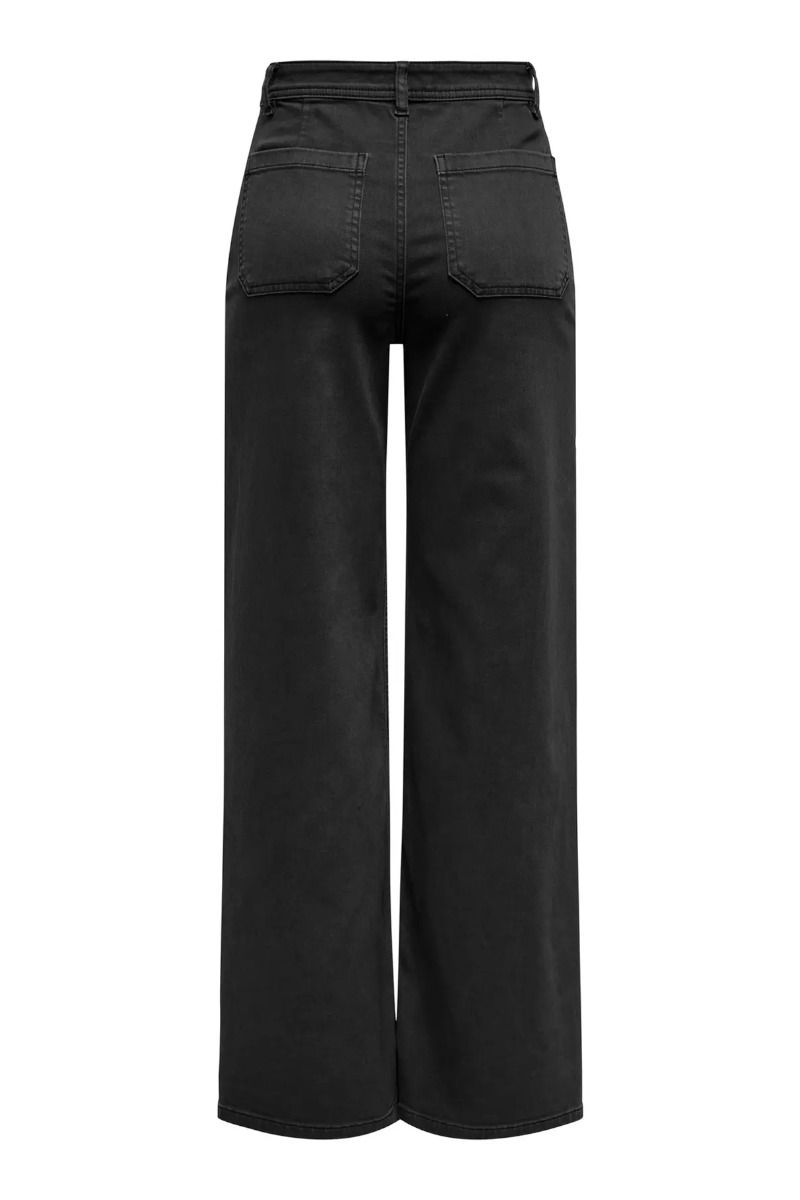 JDY - Jeans - Iris Hw Wide Pant - Black