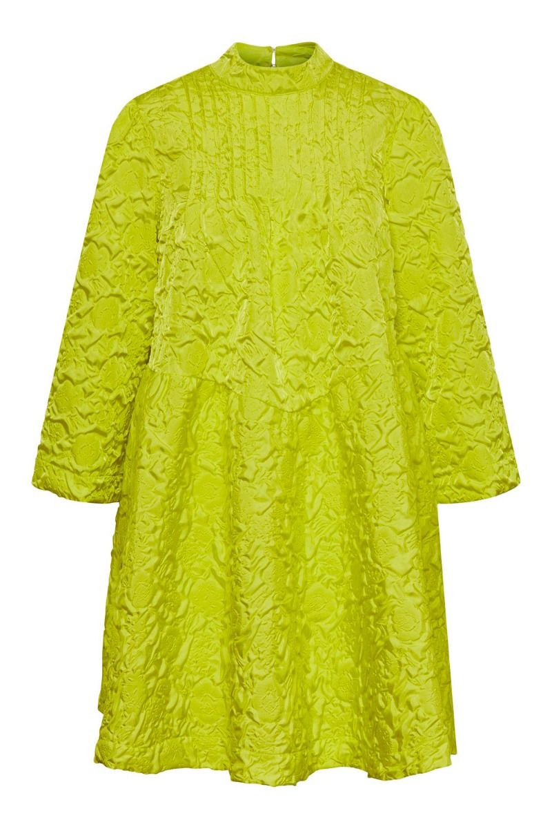 Y.A.S - Kjole - YAS Lilla 7/8 Dress - Limeade