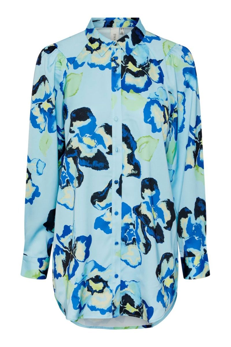 Y.A.S - Skjorte - Waco Ls Long Shirt S. - Summer Song