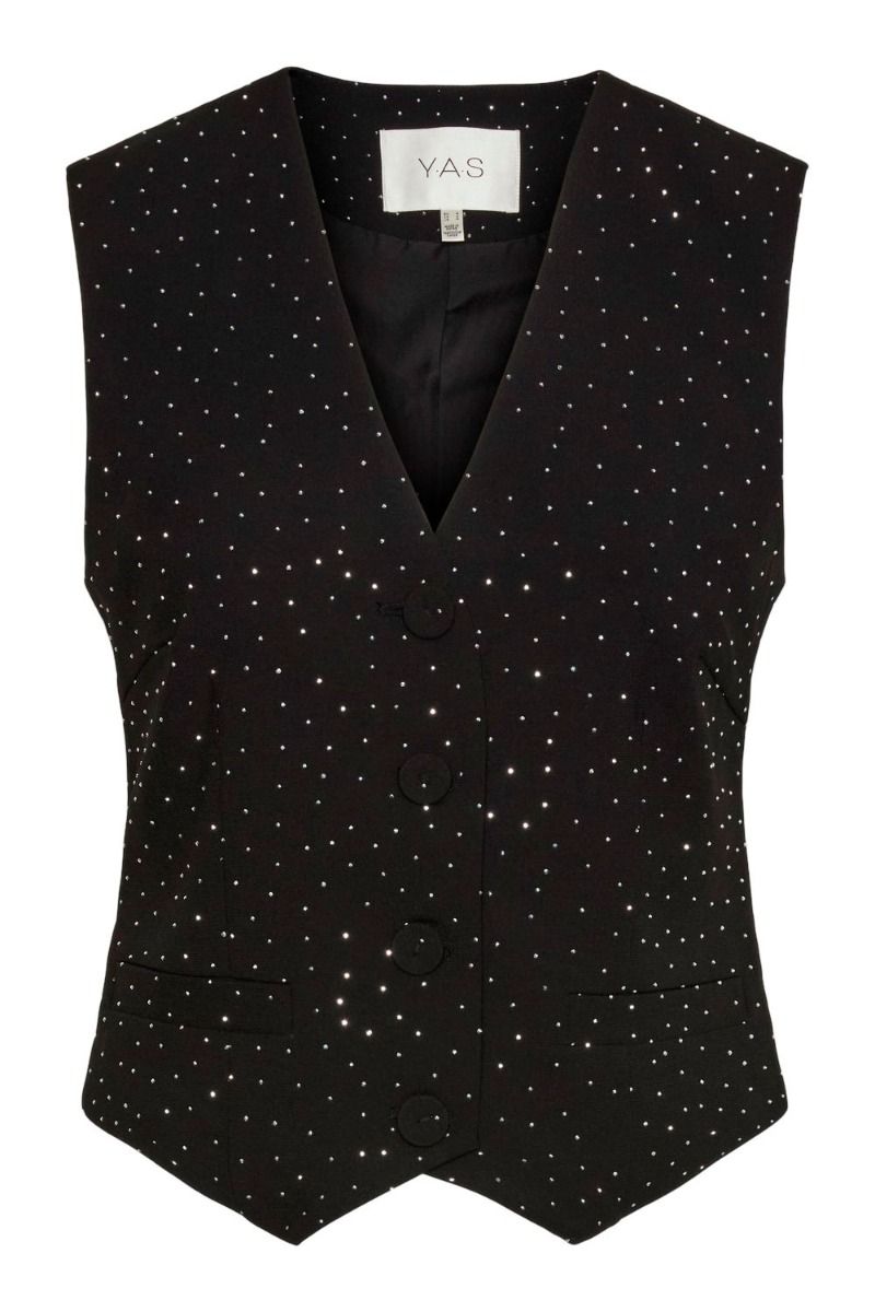 Y.A.S - Vest - Srhine Waistcoat - Black