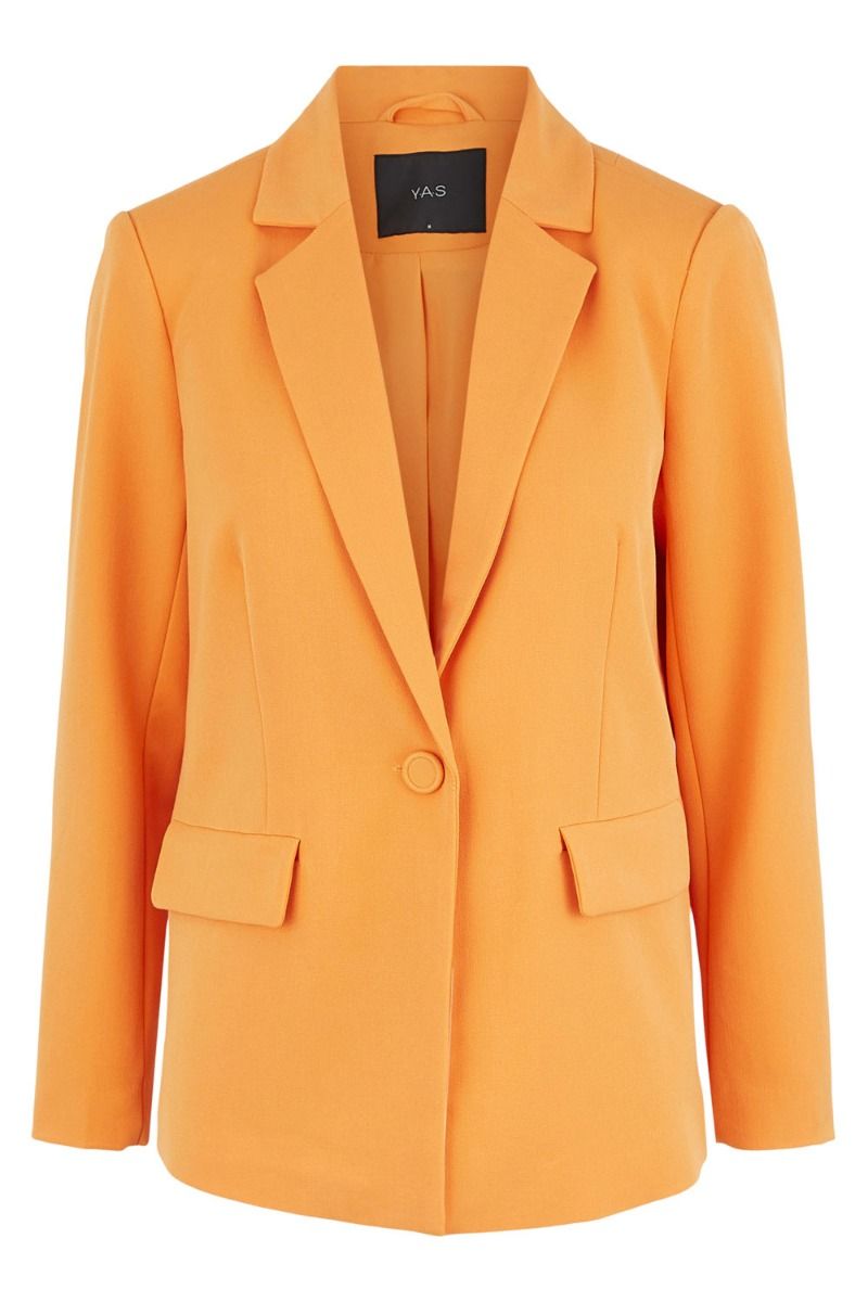 Y.A.S - Blazer - YAS Malabo LS Blazer - Vibrant Orange