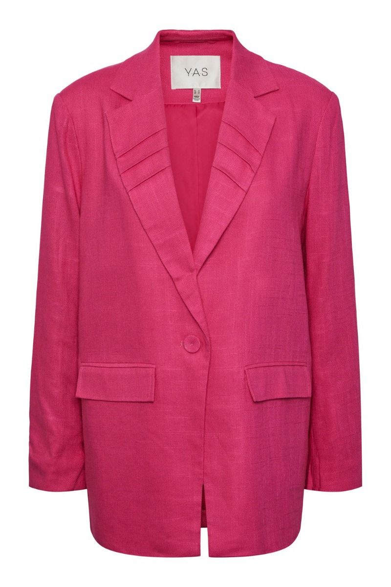 Y.A.S - Blazer - Prima 7/8 Blazer - Fuchsia Purple