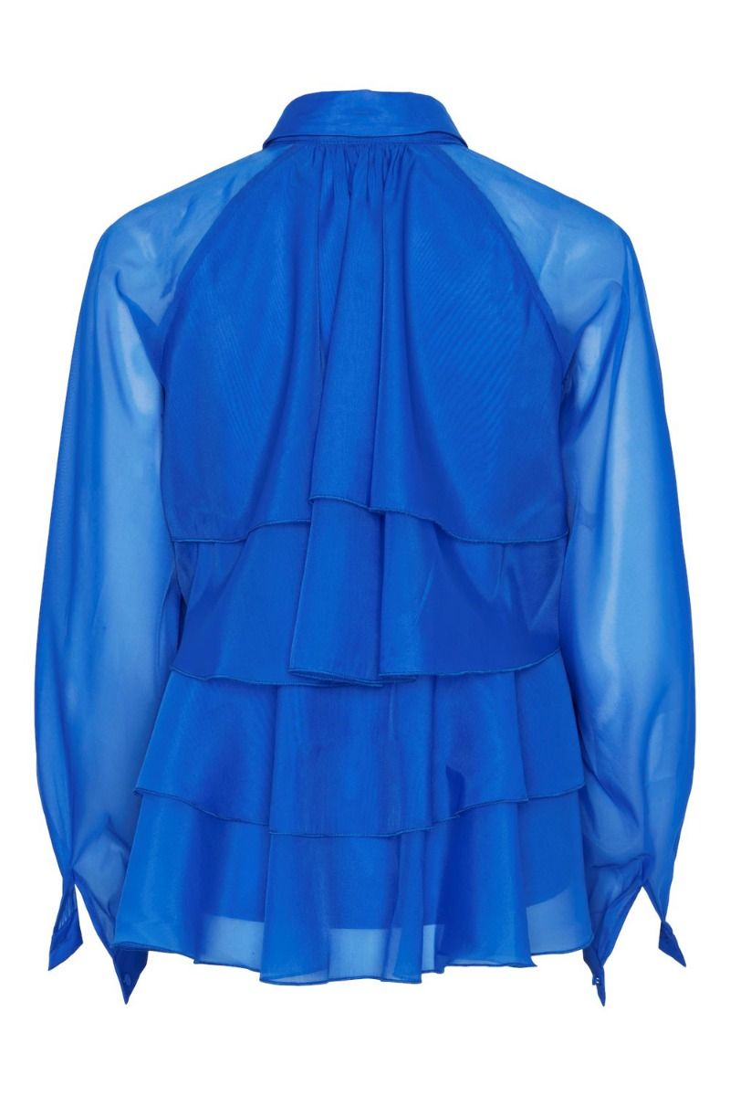 Y.A.S - Bluse - Eloise LS Top - Palace Blue